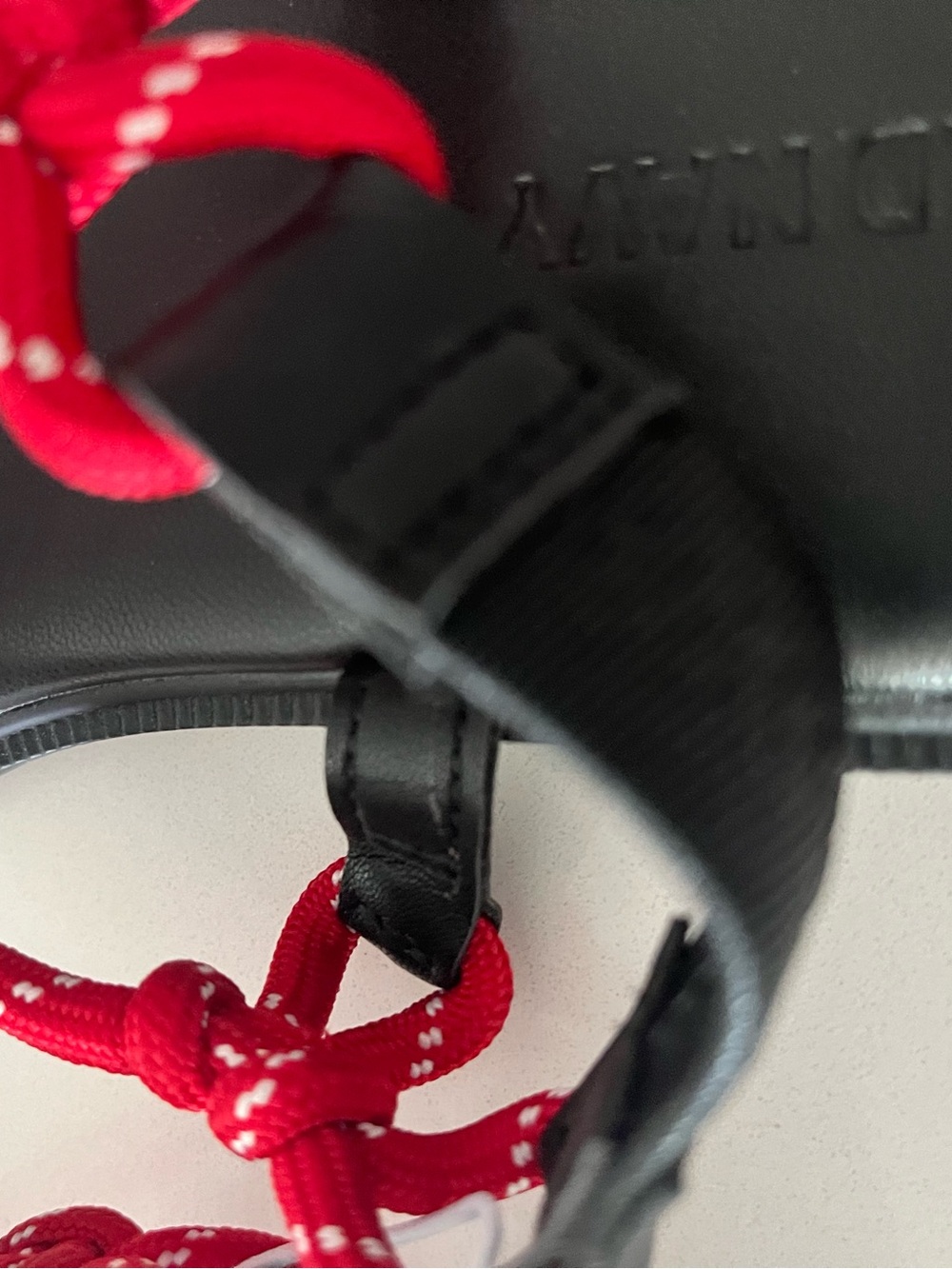 Old Navy Red Knotted Rope Thong Sandal, Sz 7, NWT - Picture 8 of 9